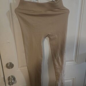 Womens Tan Leggings
